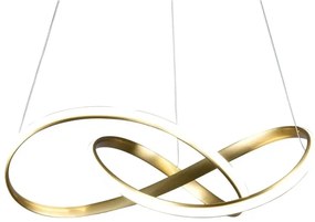 Lustră LED pe cablu CAPPIO LED/36W/230V aurie