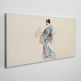 Tablou canvas Kimono pentru femei asiatice