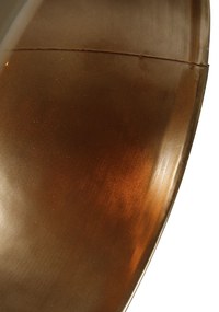 Lampă de podea industrială cu trepied din bronz cu lemn - Mangoes