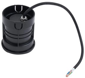 Spot modern de sol negru GU10 50mm Efect de 2 lumini IP65 - Cellar