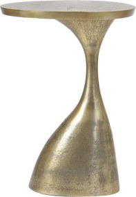 Masă auxiliară rotundă din metal 33x40 cm Macau - Light &amp; Living