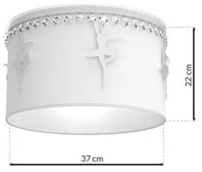 Plafonieră copii BALLET 1xE27/60W/230V