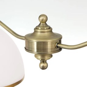 Lustră pe lanț Orion HL 6-1810/2 OLD LAMP 2xE27/40W/230V alb/bronz