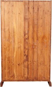 Vitrina L120 37 H197 cm, lemn masiv