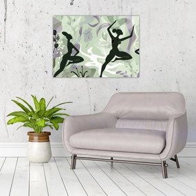 Tablou - Ilustrație de dansatori (70x50 cm)