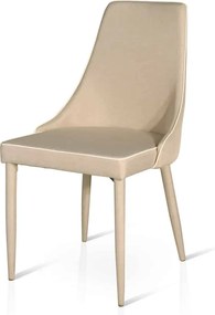 Scaun Molino, structura metalica, tesatura - BEJ