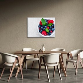 Tablou - bol cu fructe de pădure (70x50 cm)