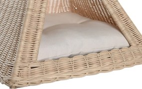 Patut pentru animale natur , tip piramida impletit din rattan