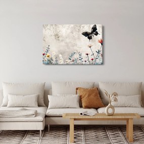 Tablou - Pajiște în beton (90x60 cm)