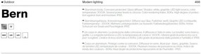 Proiector LED cu tarus iluminat exterior IP65 Bern 30W alb