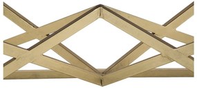 Masă de cafea cu blat negru din sticlă Mauro Ferretti Piramid, 110 x 60 cm