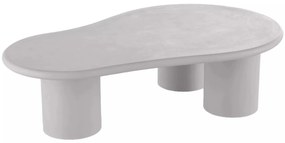 Masa de cafea Selena gri deschis L130xl80 cm