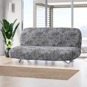 Gaico Huse bielastice MARMO gri 2fotoliu cu manere de lemn (l. 80 -140 cm)