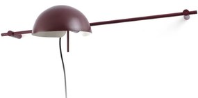 Aplica de perete mobila directionabila MATILDA burgandy