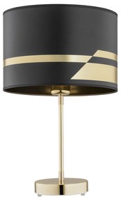 Veioza / Lampa de masa moderna design elegant METIS alama/negru