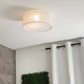 Plafonieră SIRJA 1xE27/60W/230V, diam. 35 cm, crem