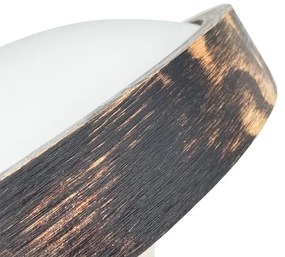 Brilagi - Plafonieră LED CARVALHO SLIM SMOKEY LED/20W/230V, finisaj stejar, Ø 27,5 cm