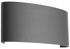 Aplică LED de exterior FABO LED/6W/230V 3000K IP54 gri Redo 90226