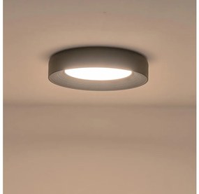 Plafonieră LED/40W/230V 3000K negru pr. 50 cm