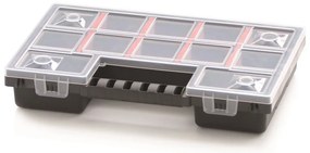 Organizator servieta 28,7 × 18,6 × 5 cm, separatoare, gri