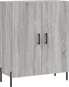 vidaXL Dulap, gri sonoma, 69,5x34x90 cm, lemn compozit