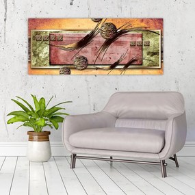 Tablou abstract (120x50 cm)