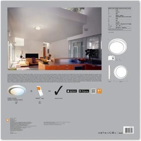 Ledvance - Lumină de tavan cu LED-uri Dimmer SMART + MOON LED / 32W/230V Wi-Fi
