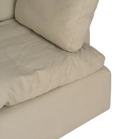 Canapea bej cu tapițerie din in 212 cm – Ixia