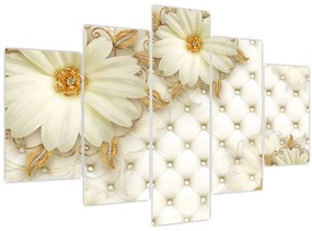 Tablou - Colaj auriu (150x105 cm)