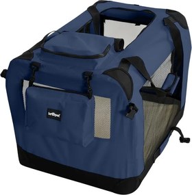 Leopet Cutie de transport pentru câini XL, 81,3 x 58 x 58 cm