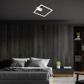 Plafonieră LED 14W/230V, crom mat