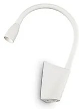 Aplica de perete cu brat flexibil LED GOOSE AP1 BIANCO 142708