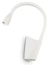 Aplica de perete cu brat flexibil LED GOOSE AP1 BIANCO 142708
