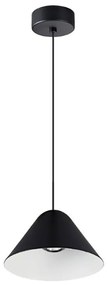 Pendul LED design minimalist modern, GRUISSAN negru MA-8466
