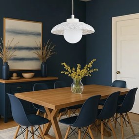 Lustră pe cablu Argon 8947 BOLL, 1xG9/6W/230V, alb