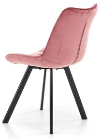 Scaun K332 velvet roz