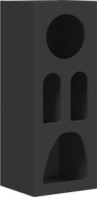 vidaXL Bufet Negru 40 x 35 x 100.5 cm Lemn compozit