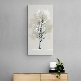 Tablou copac în design minimalist