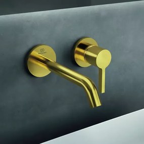 Baterie lavoar incastrata Ideal Standard Atelier Joy pipa 18 cm auriu periat