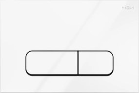 Mexen Fenix Air 02 buton pneumatic pentru spălare, alb lucios - 6A0200