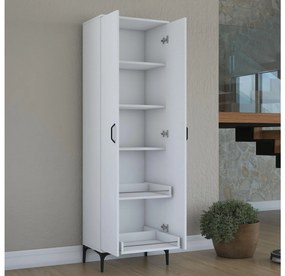 Dulap cu rafturi Jenaretta 10 (alb). 1106727