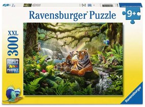 PUZZLE MINUNILE FAUNEI SALBATICE DIN JUNGLA 300 PIESE XXL - RAVENSBURGER (RVSPC04055)