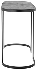 Masă consolă neagră 38,5x110 cm Carter – Bloomingville