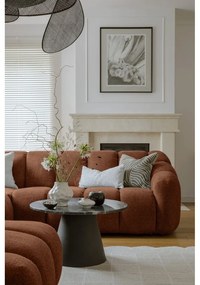 Colțar teracotă (cu colț pe partea dreaptă/în formă de "U") Shell – Miuform