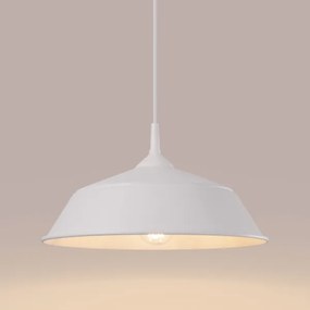 Lustră pe cablu Sollux SL.1327 FRIKA 1xE27/15W/230V alb