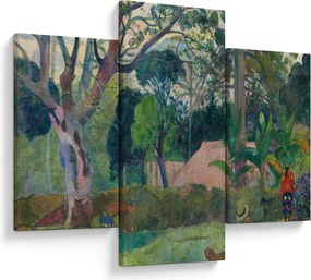 Tablou - Paul Gauguin, Te raau rahi (The Big Tree), reproducere (90x60 cm)