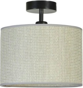 Lustra 846STL5118, gri/negru, lemn/metal, 30x30 cm