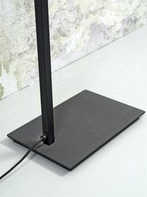 Lampadar, Lampa de podea moderna Boston negru/ alb