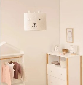 Atmosphera - Lustră pentru copii cu cablu TOXEY 1xE27/25W/230V ursuleț