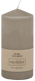 Lumânare Eco candles by Ego dekor Top, durată ardere 30 h, maro